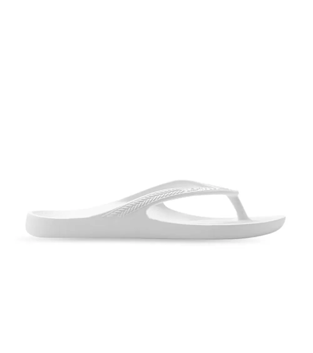 Cheap Lightfeet Revive Arch Support Thong Mens White