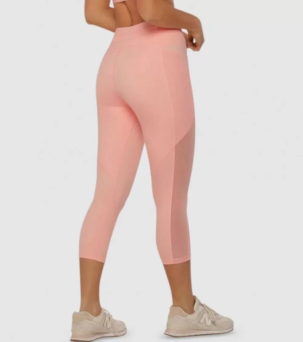 Shop Lorna Jane Ultra Hold Booty 7/8 Leggings Womens Blushed Pink