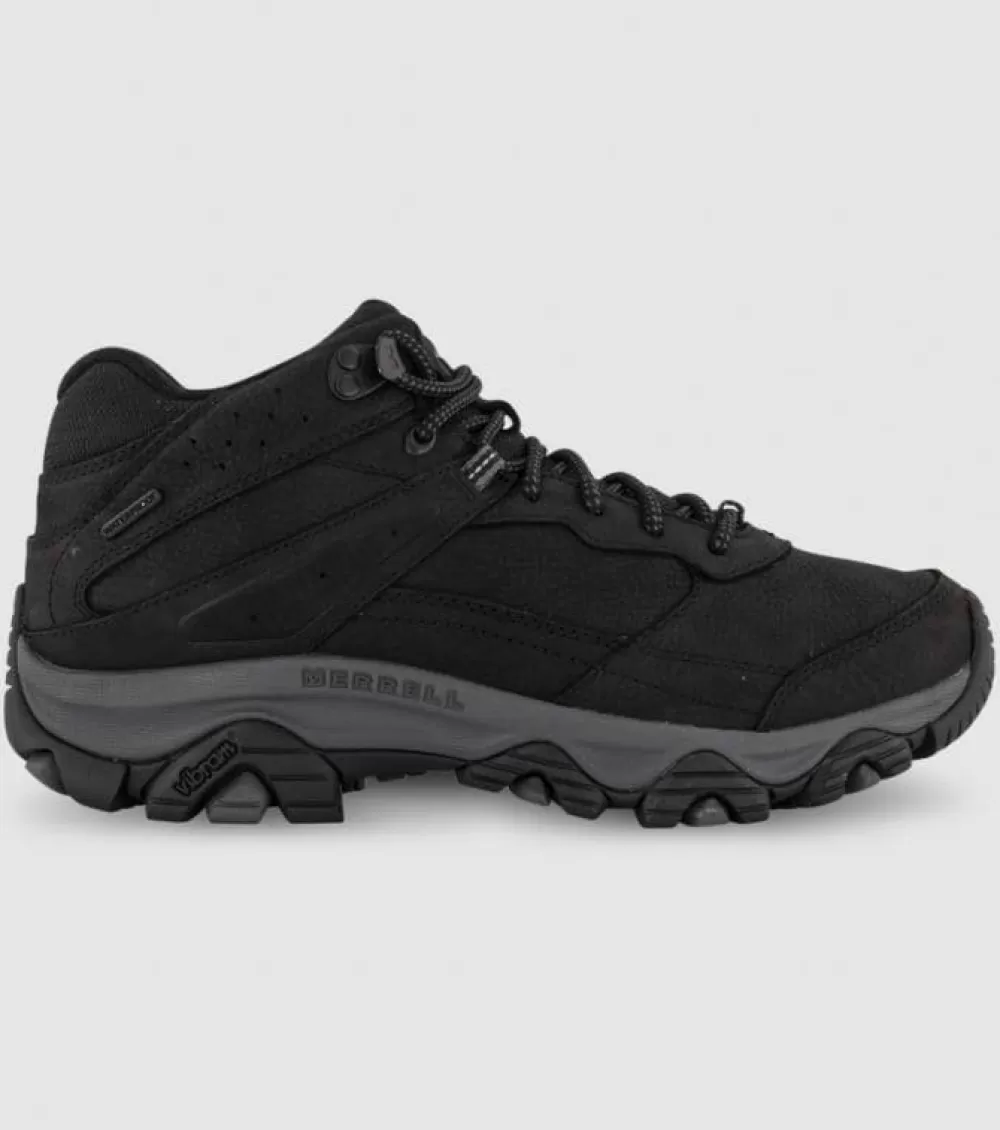 Fashion Merrell Moab Adventure 3 Mid Waterproof Mens Black