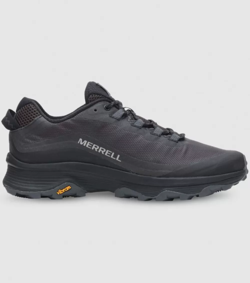 New Merrell Moab Speed Mens Black Asphalt