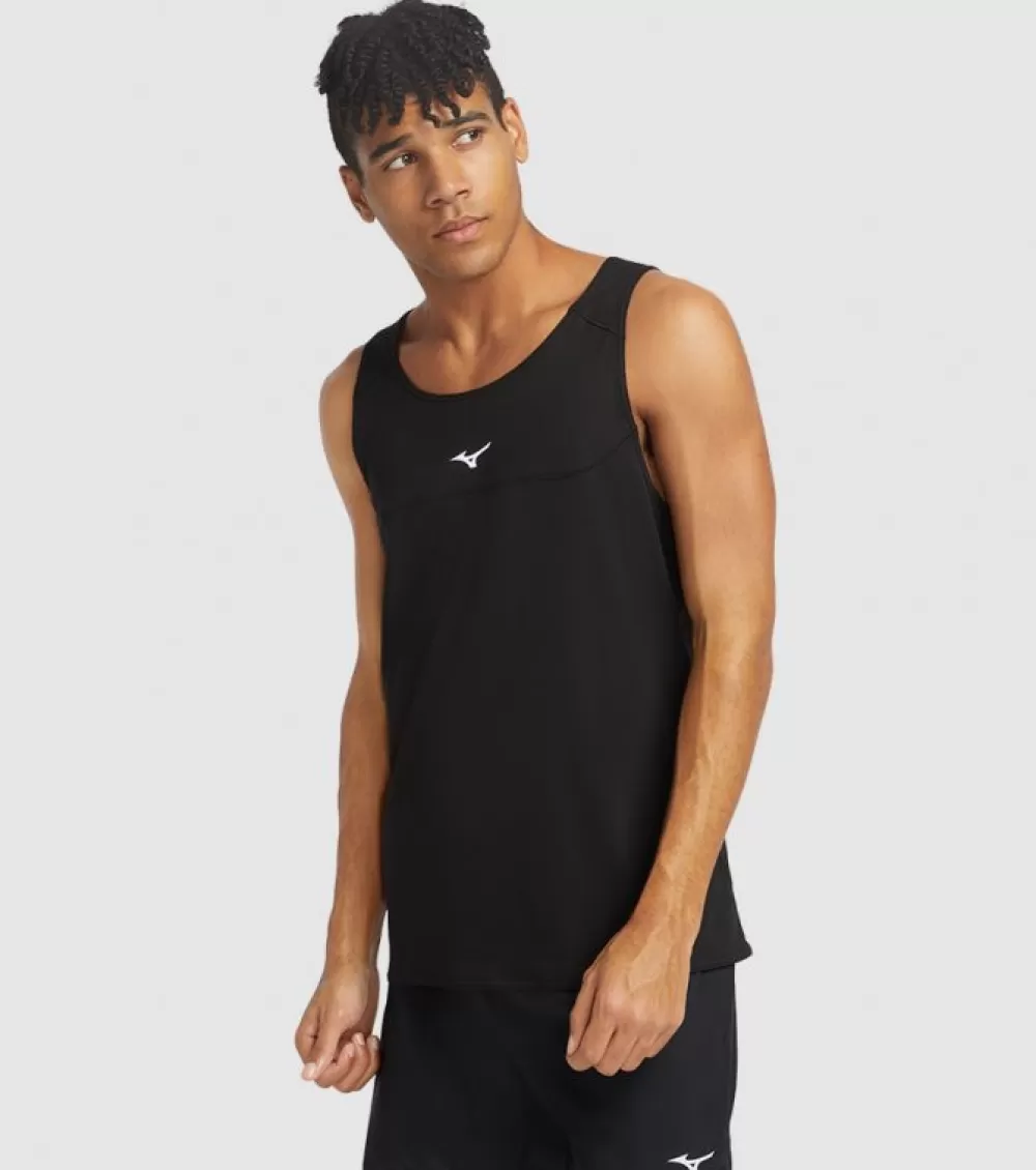 Shop Mizuno Dry Aeroflow Tank Mens Black