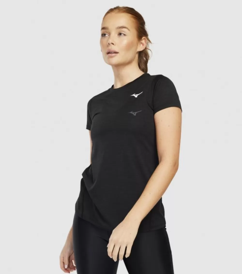 Best Mizuno Impulse Ss Tee Womens Black