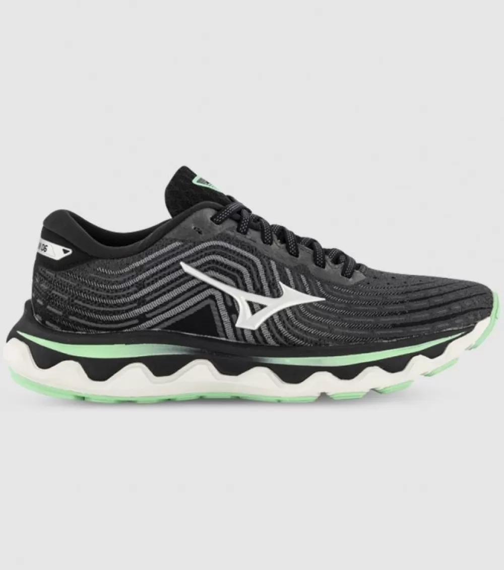 Flash Sale Mizuno Wave Horizon 6 (D Wide) Womens Iron Gate Silver Spring Bud