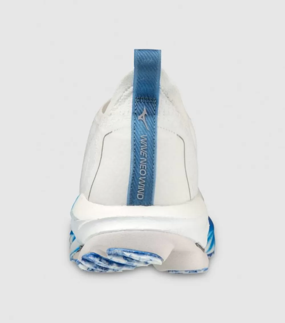 Discount Mizuno Wave Neo Wind Mens Undyed White Peace Blu