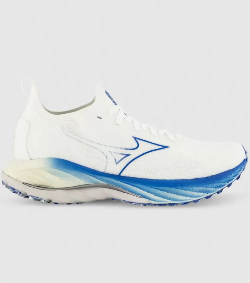 Cheap Mizuno Wave Neo Wind Womens Undyed White Peace Blue