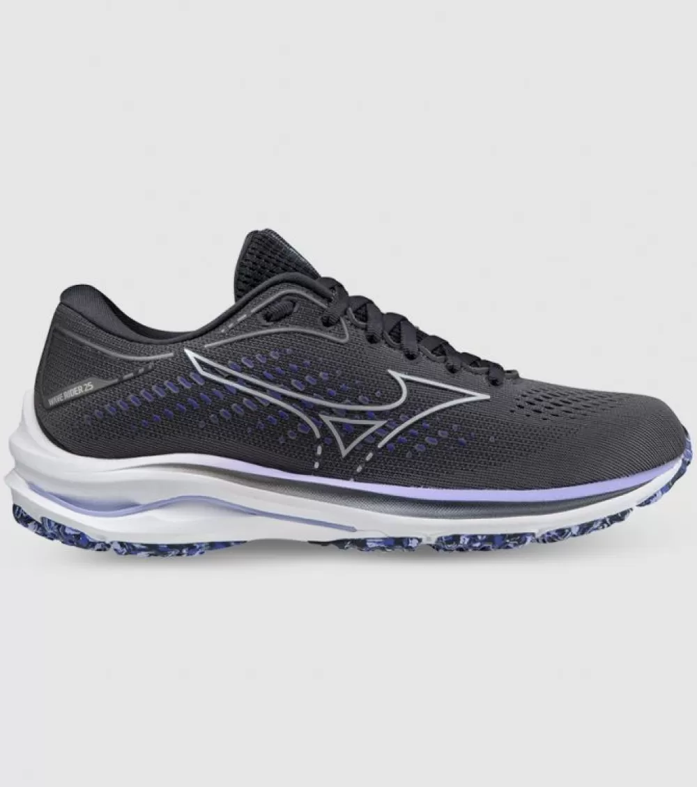 New Mizuno Wave Rider 25 Womens Pearl Violet Grey