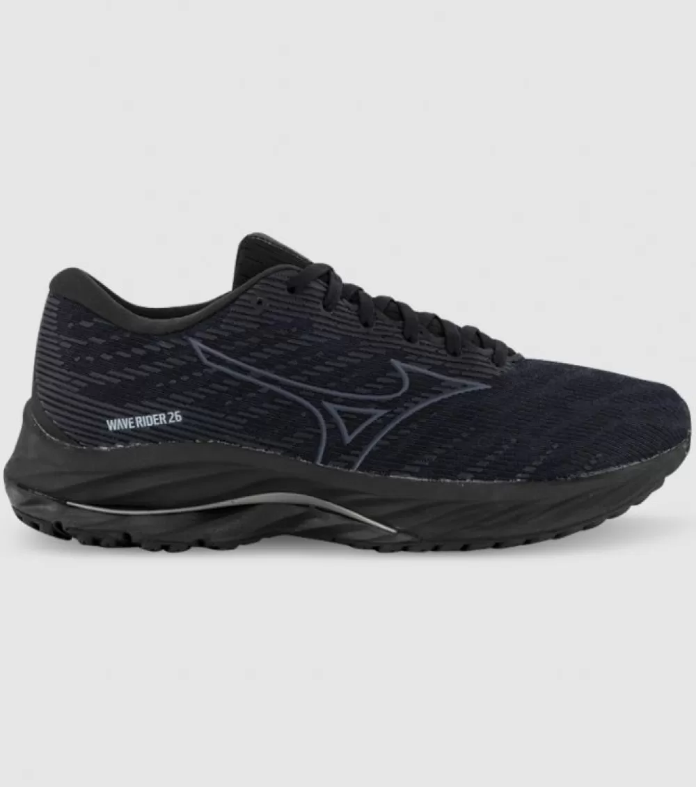 Hot Mizuno Wave Rider 26 Mens Night Sky Odyssey Grey Black