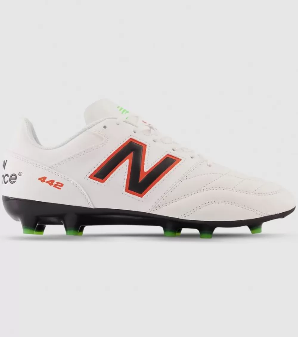 Cheap New Balance 442 V2 Mens Football Boots White