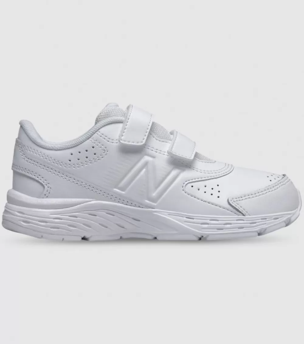 Discount New Balance 680 V6 Leather (Ps) Kids White