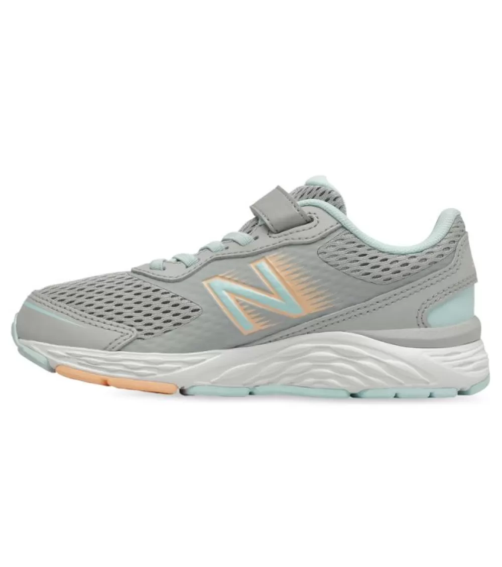 Hot New Balance 680 V6 (Ps) Kids Grey Blue