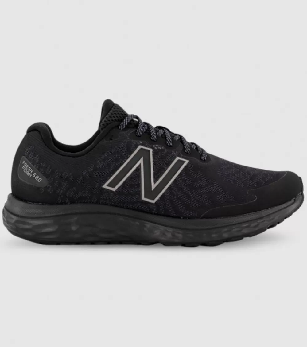 Cheap New Balance 680 V7 (2E Wide) Mens Black Thunder