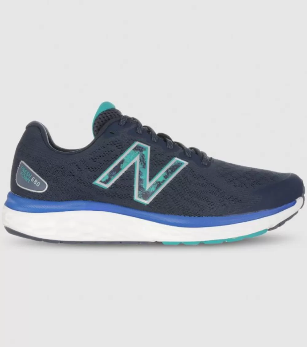 Discount New Balance 680 V7 (2E Wide) Mens Natural Indigo