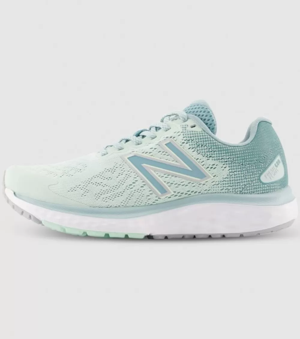 Discount New Balance 680 V7 (D Wide) Womens Light Moonstone