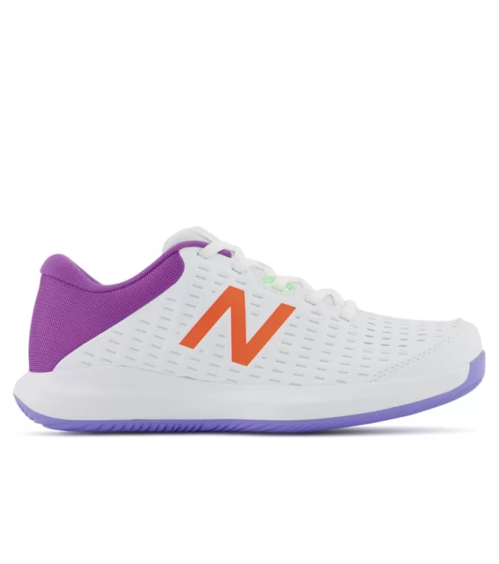 New New Balance 696 V4 (D Wide) Womens Tennis Shoes White