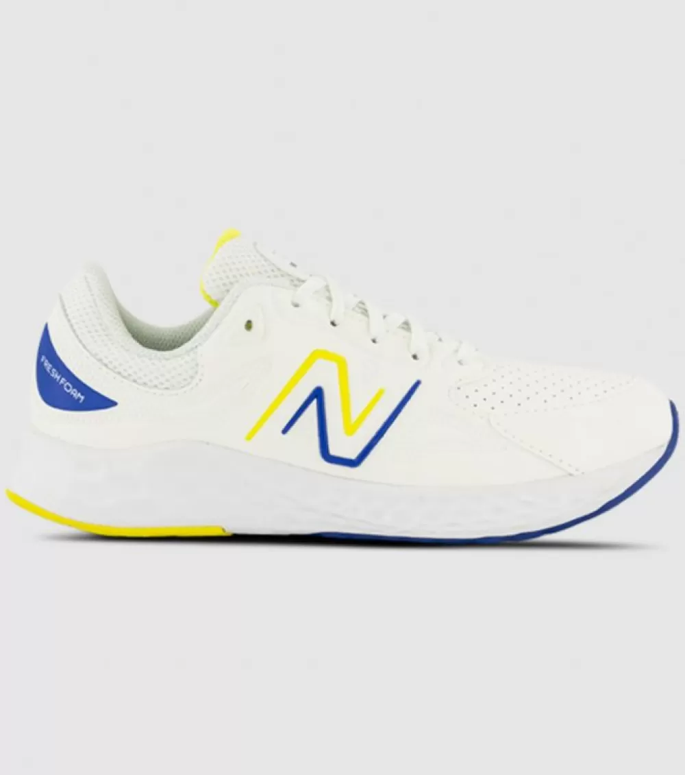 Hot New Balance 76T (Gs) Kids White Blue Yellow