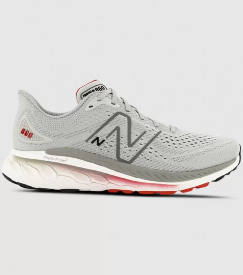 Best Sale New Balance 860 V13 (2E Wide) Mens Grey Red