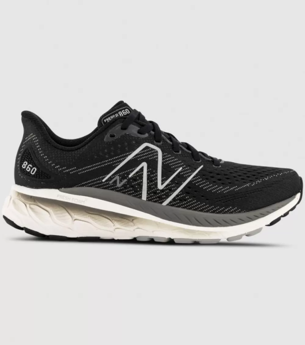 New New Balance 860 V13 (2E X-Wide) Womens Black White