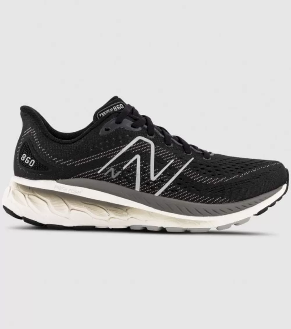 Clearance New Balance 860 V13 (D Wide) Womens Black White