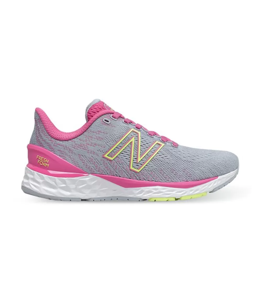 Hot New Balance 880 V11 (Ps) Kids Grey Pink