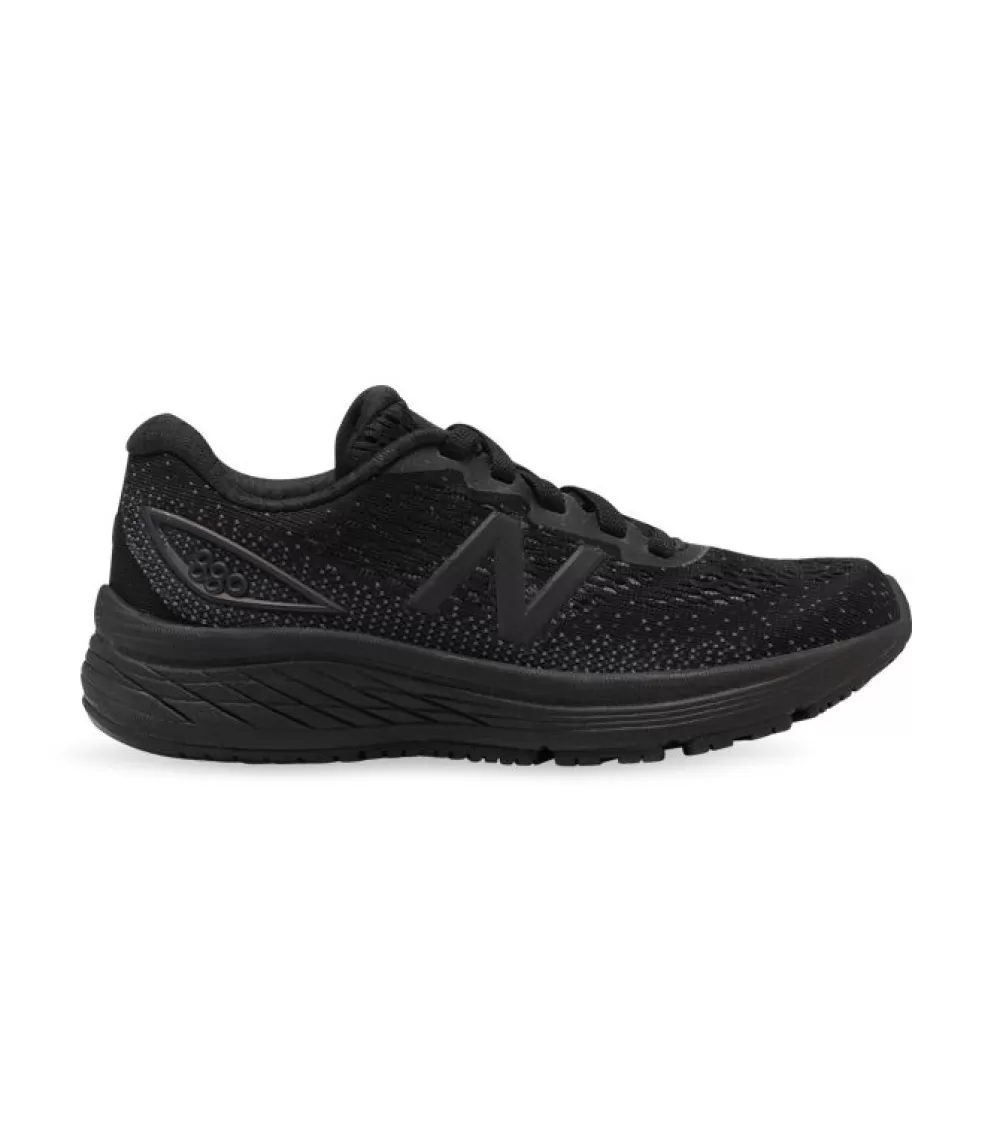 Clearance New Balance 880 V9 Wide (Gs) Kids Triple Black