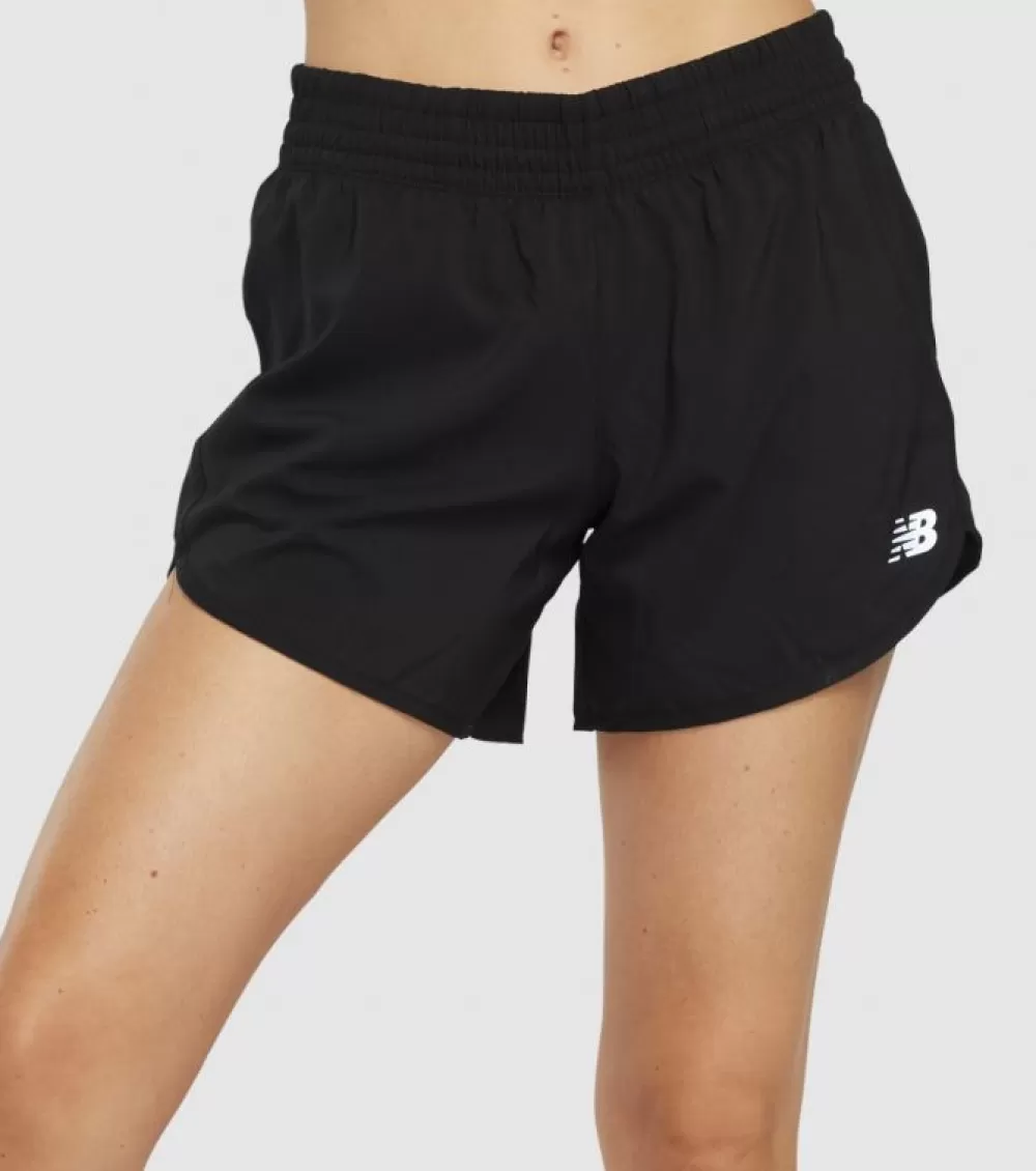 Store New Balance Accelerate 5 Inch Short Womens Black