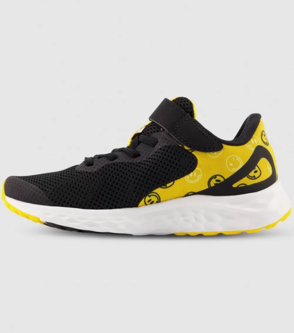 New New Balance Fresh Foam Arishi V4 (Ps) Kids Black Yellow