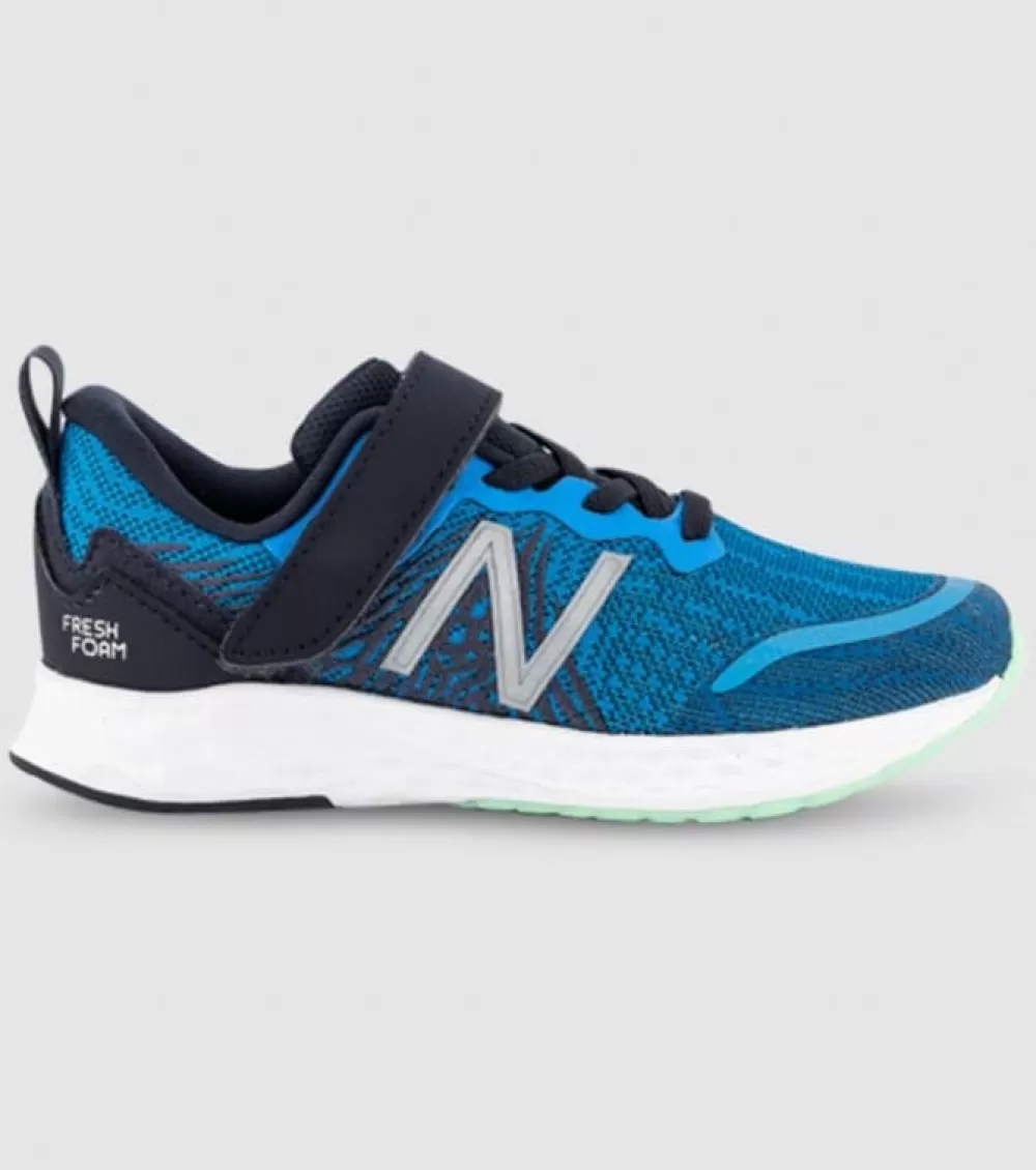 Hot New Balance Fresh Foam Tempo (Ps) Kids Blue Black