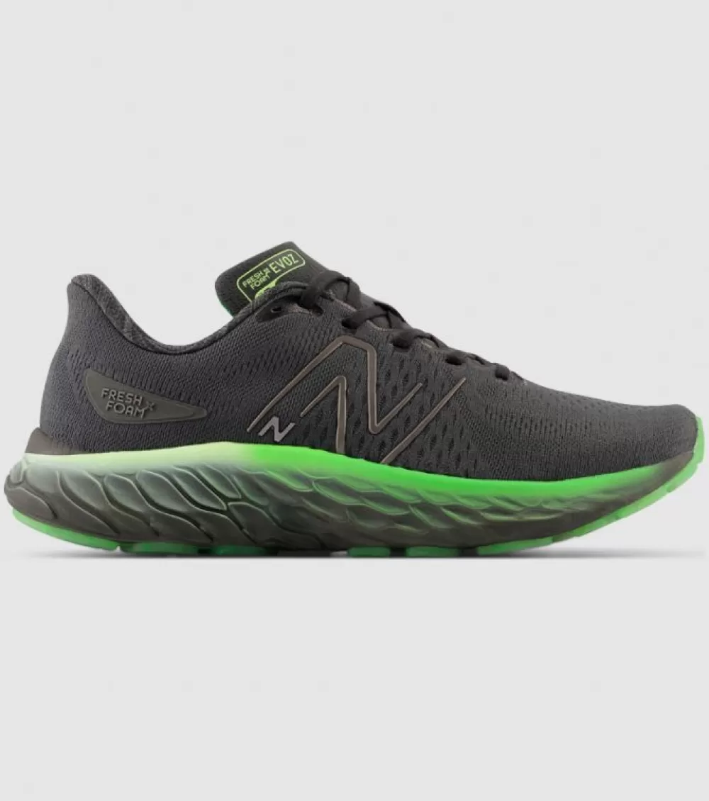 New New Balance Fresh Foam X Evoz V3 Mens Black Green