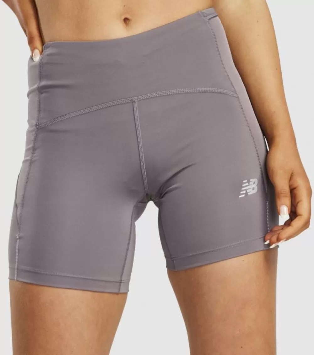 Cheap New Balance Impact Run Fitted Short Womens Zinc