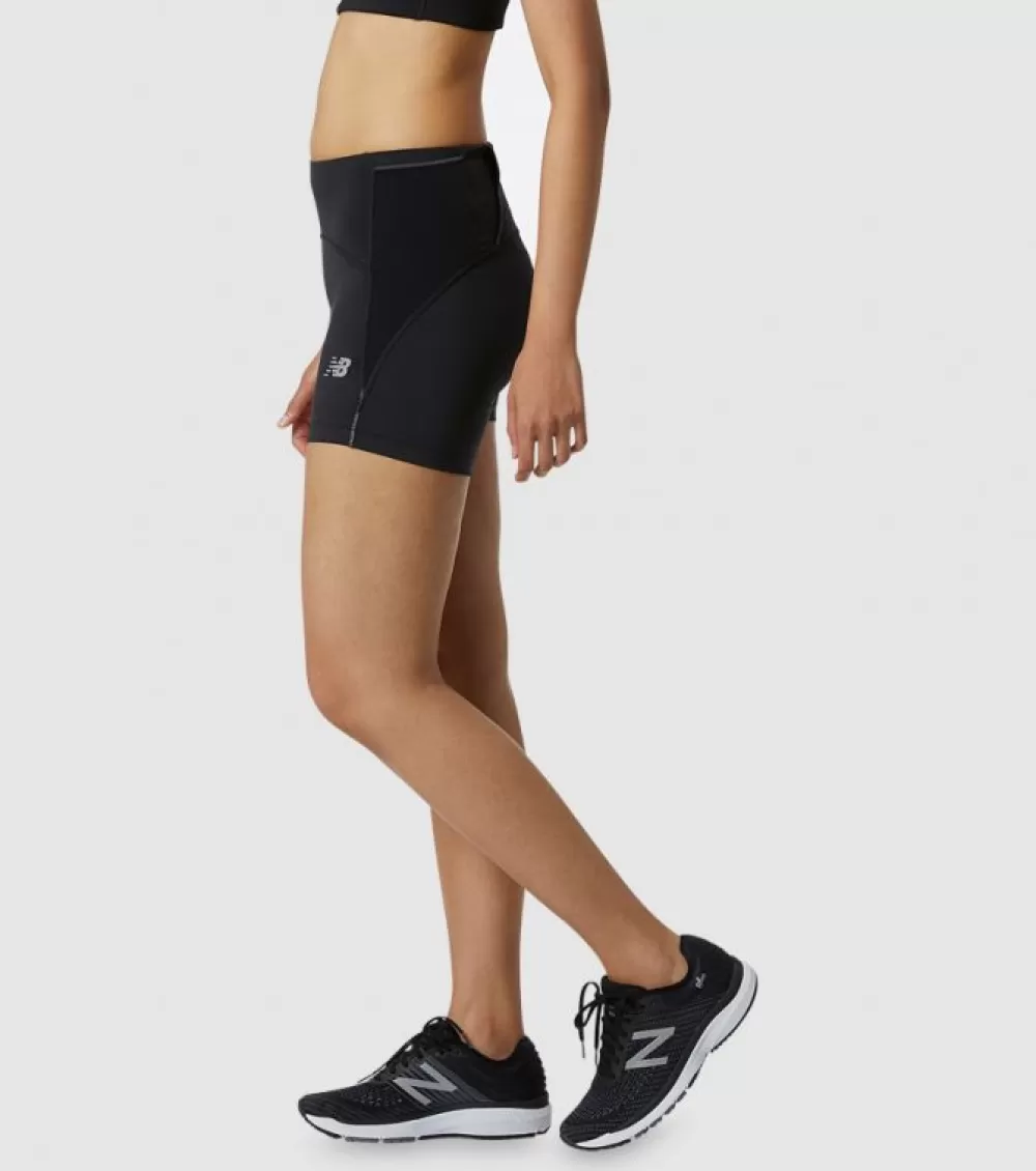 Flash Sale New Balance Impact Run Fitted Short Womens Black