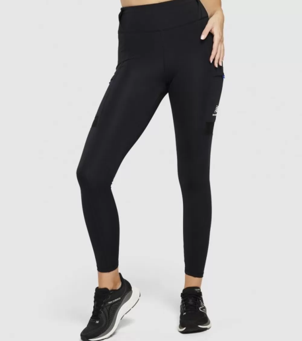 Shop New Balance Nb At Legging Womens Black