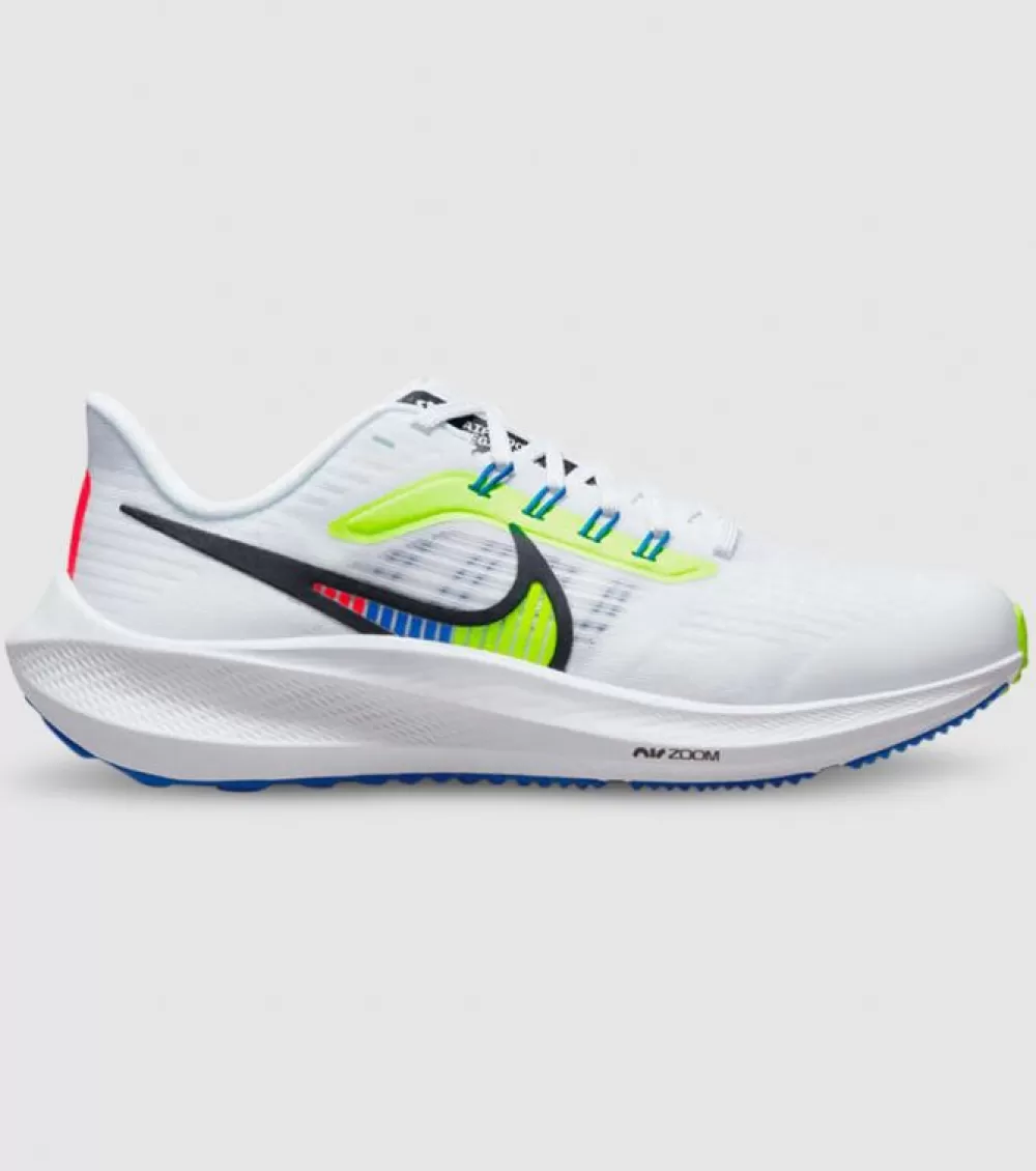 Best Nike Air Zoom Pegasus 39 (Gs) Kids White Black Volt Racer Blue