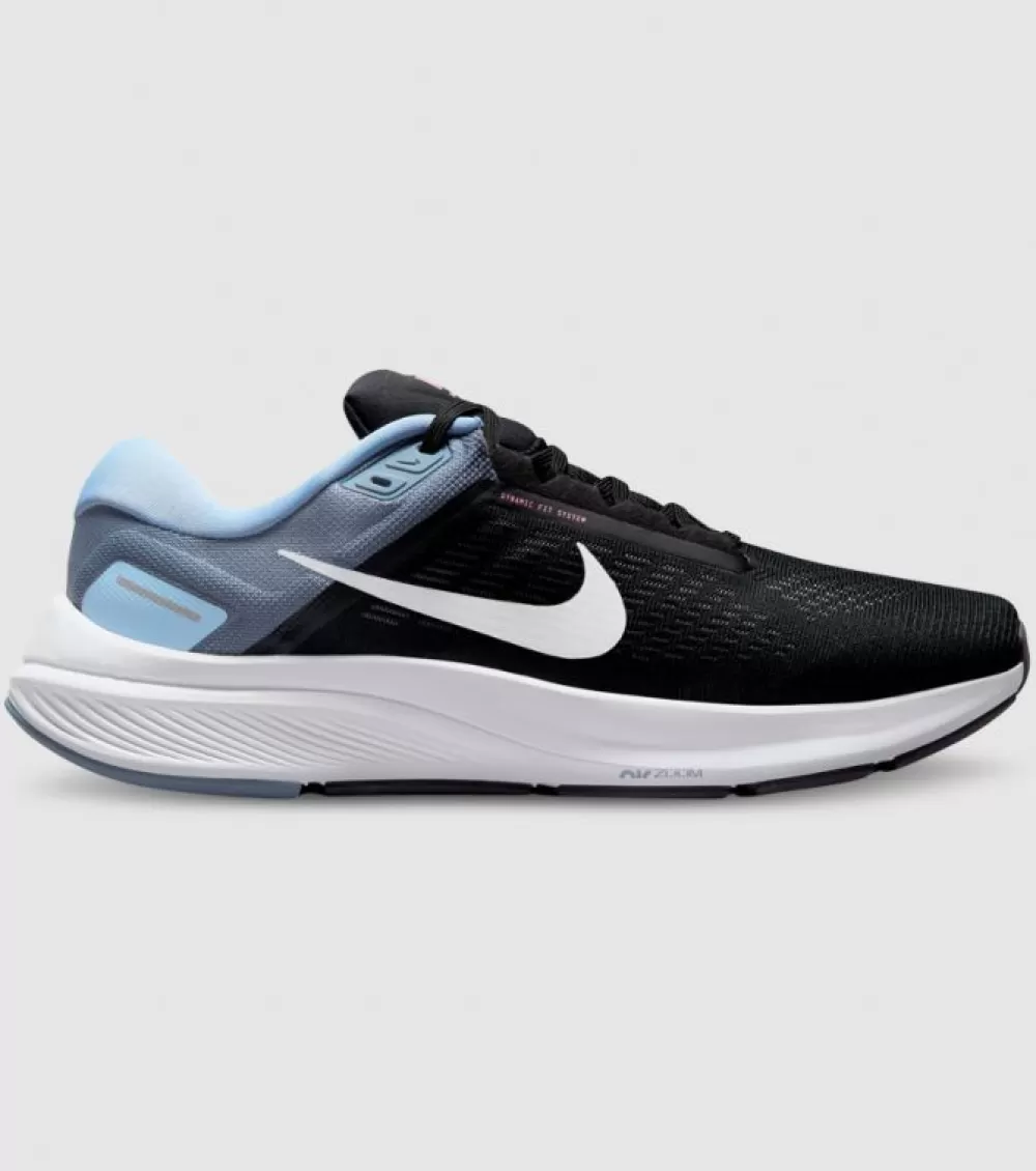 Online Nike Air Zoom Structure 24 Mens Black White Ashen Slate Cobalt Bliss