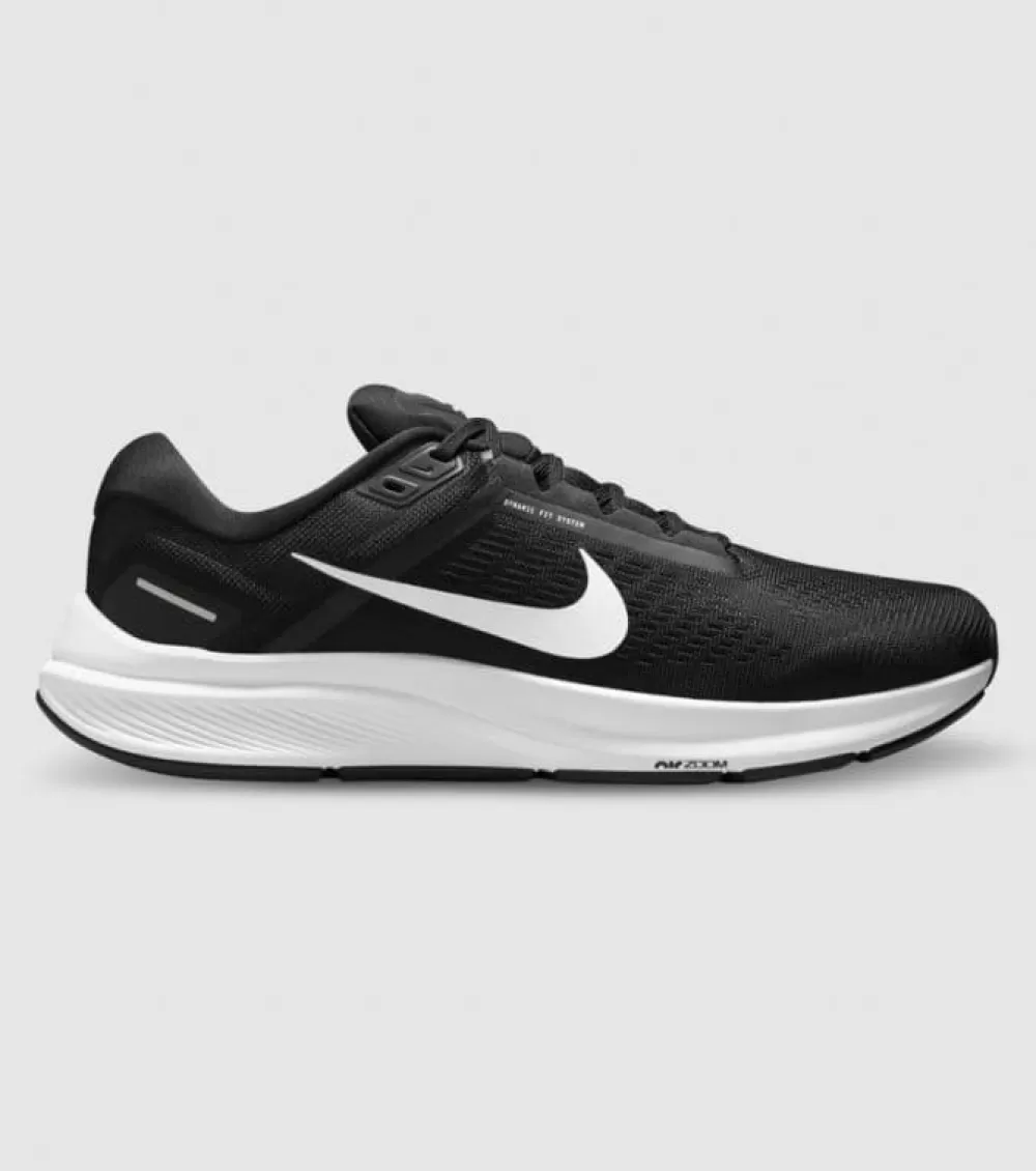 Clearance Nike Air Zoom Structure 24 Mens Black White