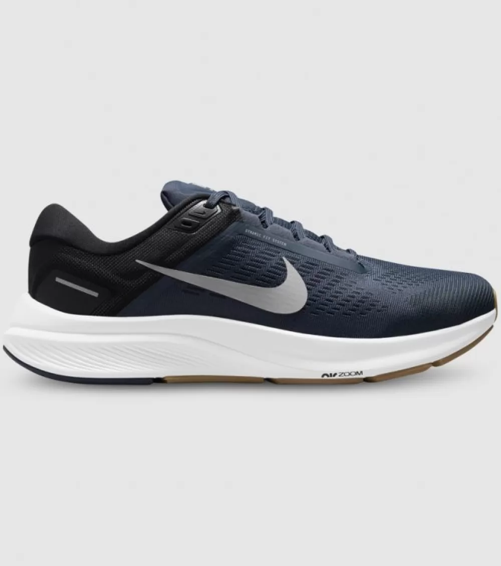 Shop Nike Air Zoom Structure 24 Mens Thunder Blue Wolf Grey Black