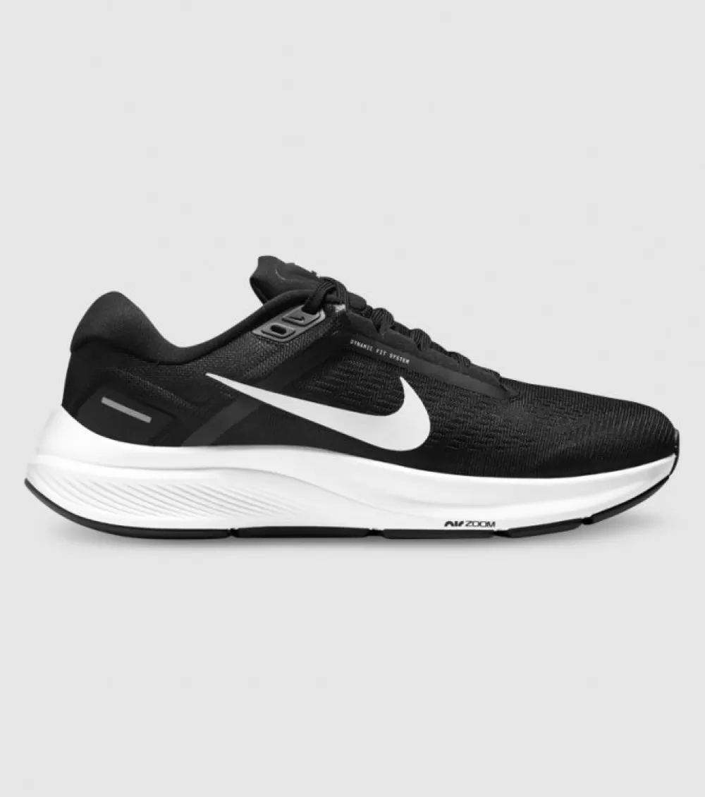 Shop Nike Air Zoom Structure 24 Womens Black White