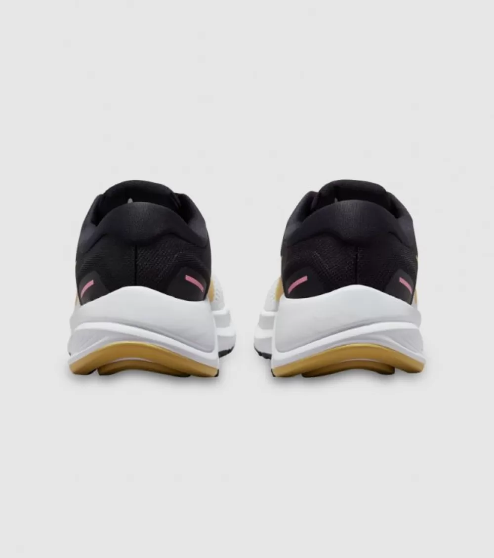 Outlet Nike Air Zoom Structure 24 Womens White Wheat Gold Black Pink Spell