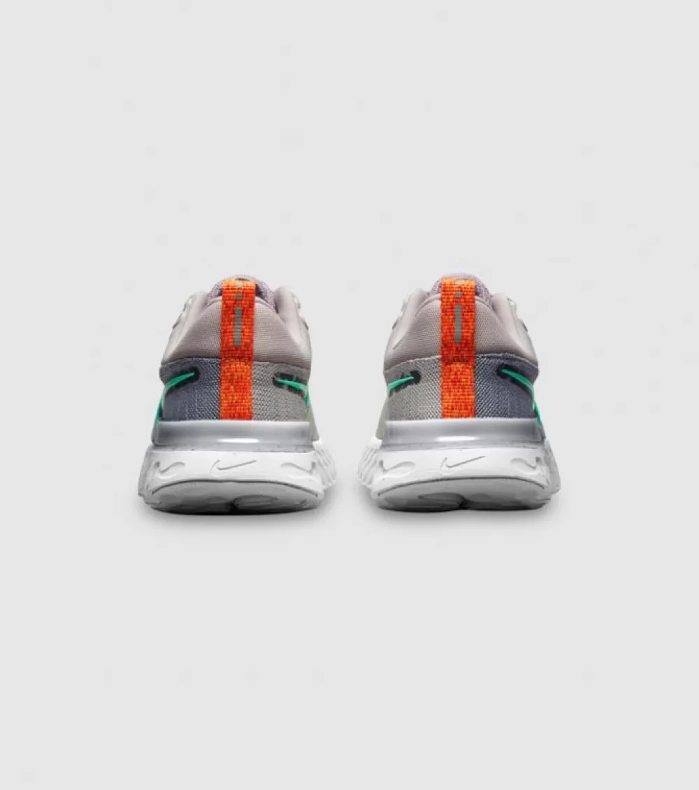 Discount Nike React Infinity Run Flyknit 2 Womens Violet Ash Light Menta Particle Grey