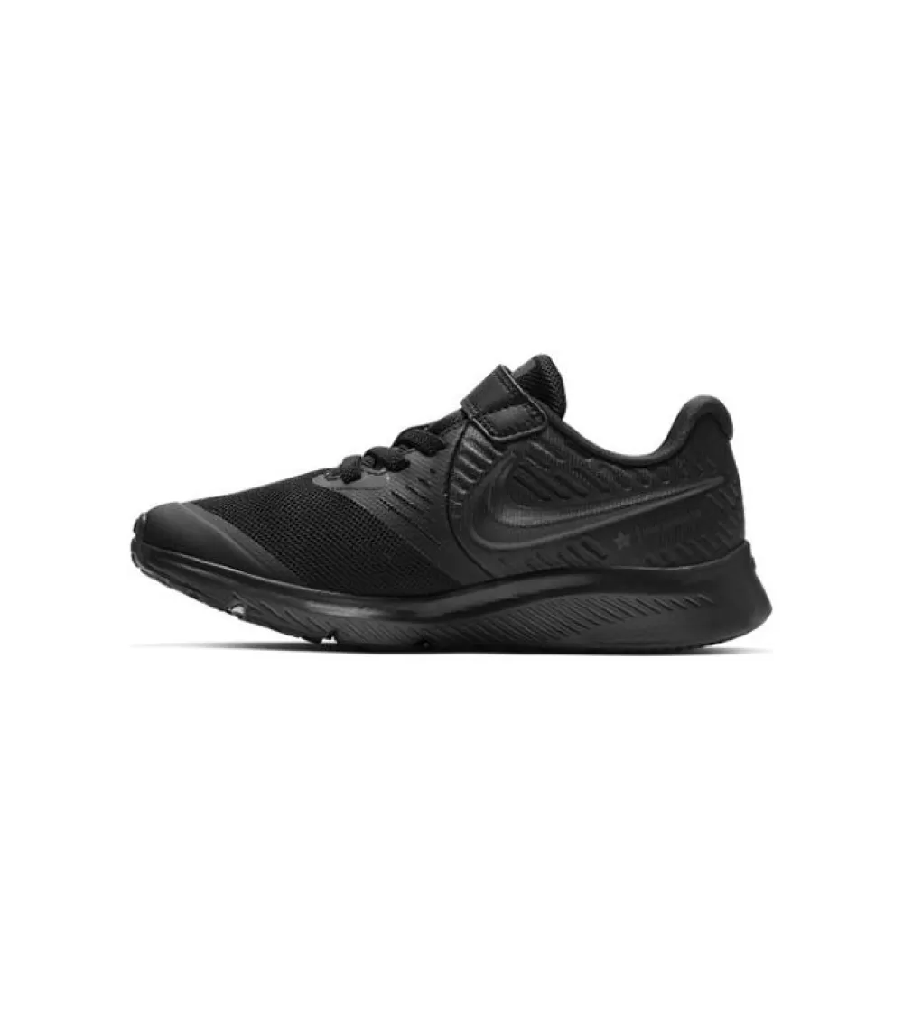 Best Sale Nike Star Runner 2 (Ps) Kids Black Anthracite-Black-Volt