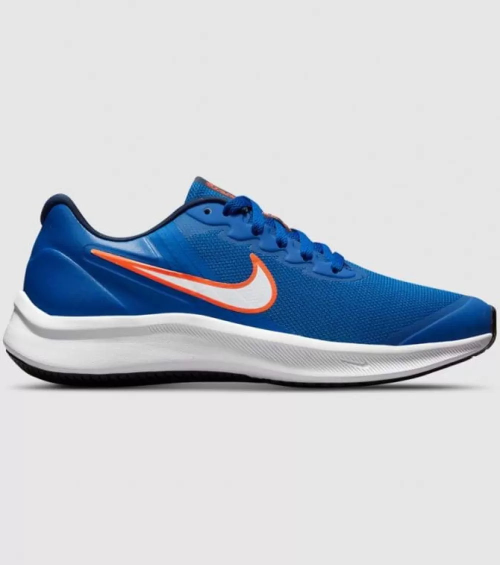 Cheap Nike Star Runner 3 (Gs) Kids Game Royal White Midnight Navy