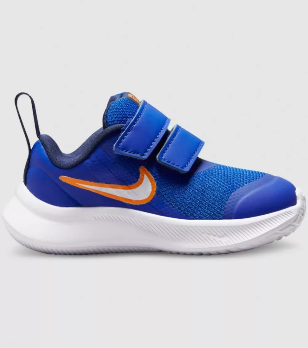 Flash Sale Nike Star Runner 3 (Td) Kids Game Royal White Midnight Navy