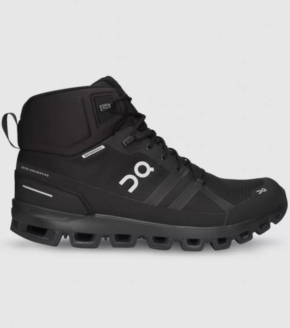 Sale On Running On Cloudrock Waterproof Womens All Black