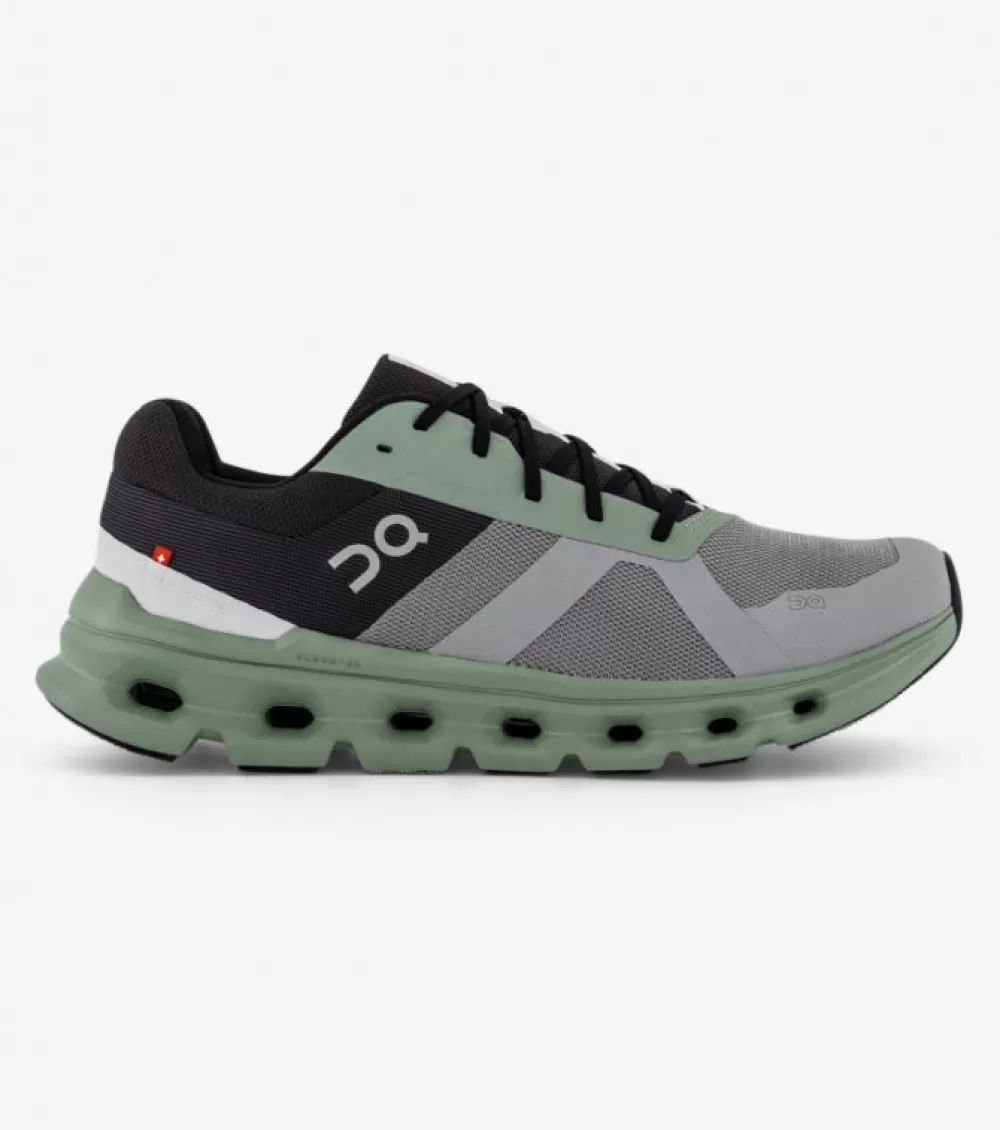 Store On Running On Cloudrunner Mens Alloy Moss