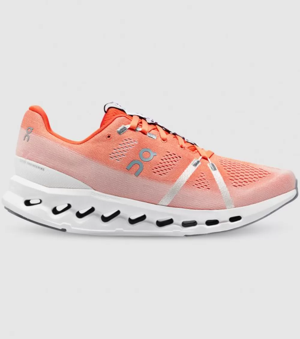 Shop On Running On Cloudsurfer Mens Flame White