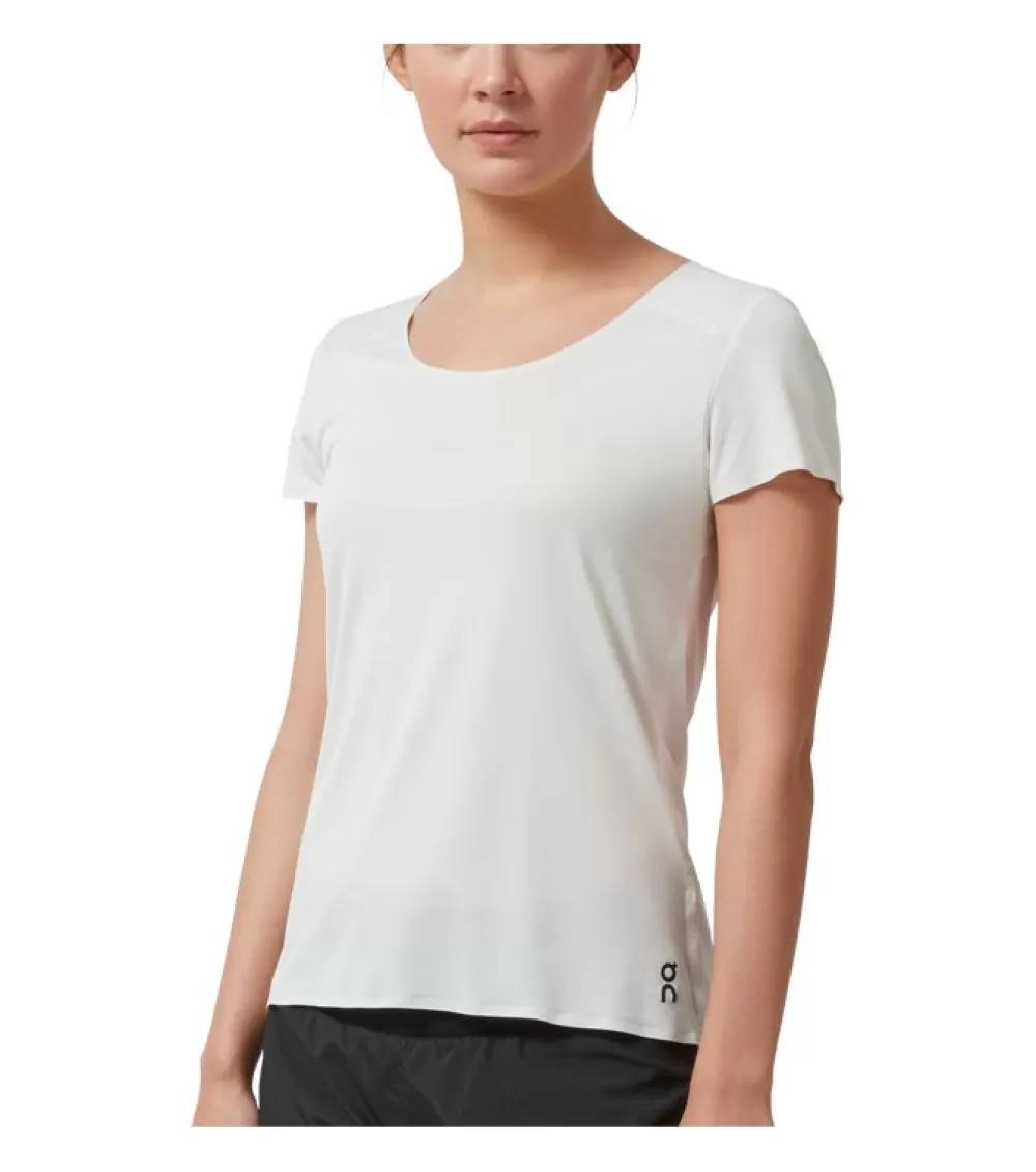 Clearance On Running On Performance Tee Womens Ice White