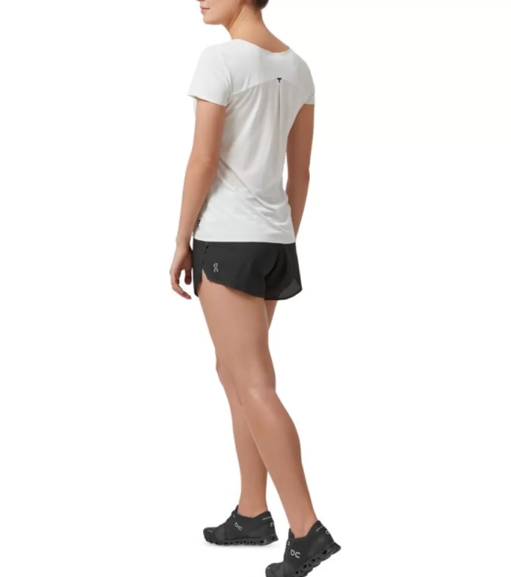 Clearance On Running On Performance Tee Womens Ice White