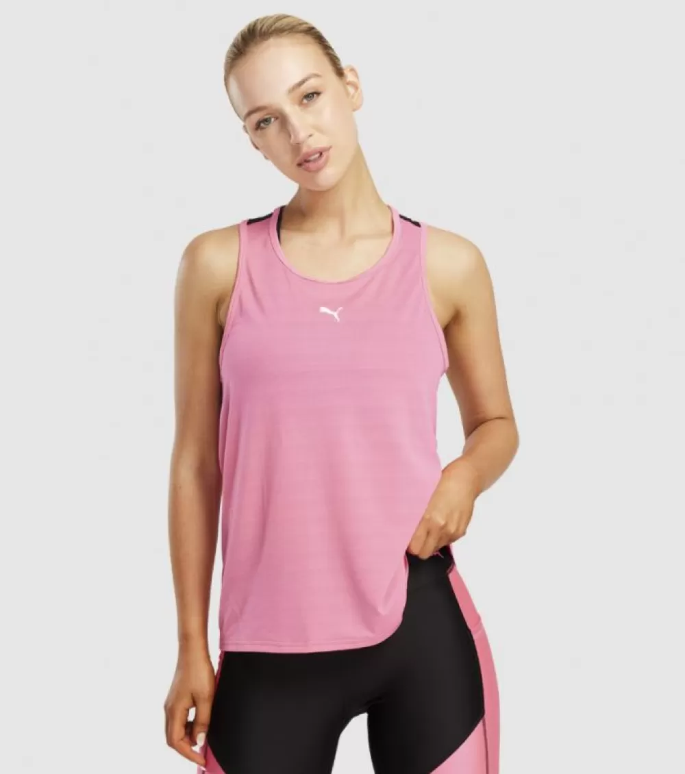 Sale Puma Train All Day Tank Womens Sunset Pink