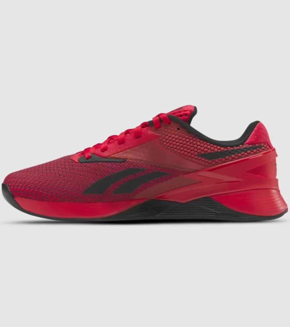 Best Reebok Nano X3 Mens Vector Red Core Black