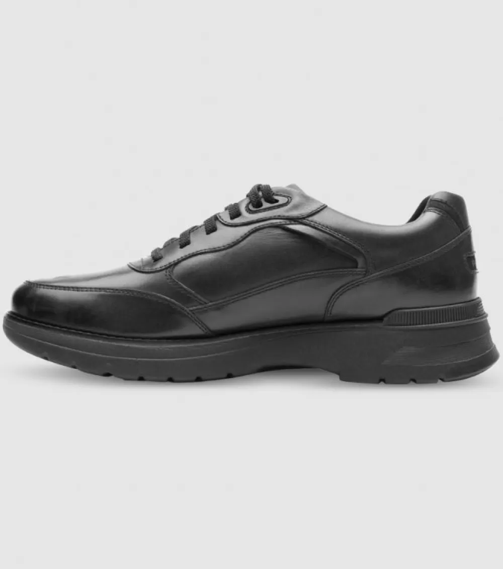 New Rockport Prowalker Next Ubal Mens Black Leather