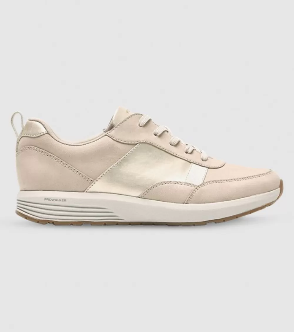 New Rockport Trustride Layered Sneaker Womens Taupe